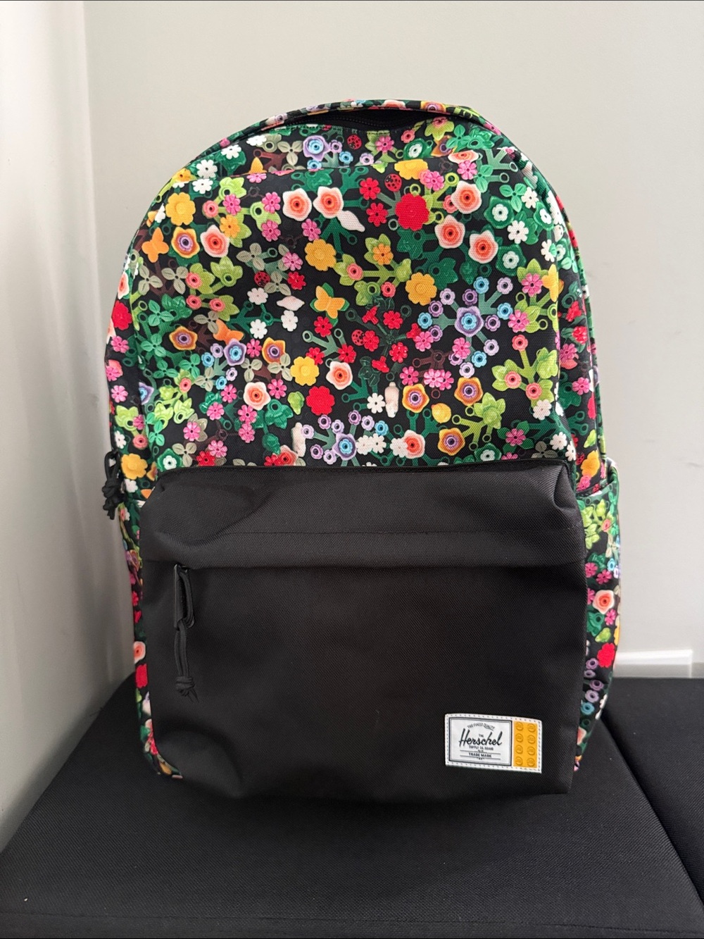 Lego Herschel Supply Company classic XL Backpack with Multicolor Floral Print